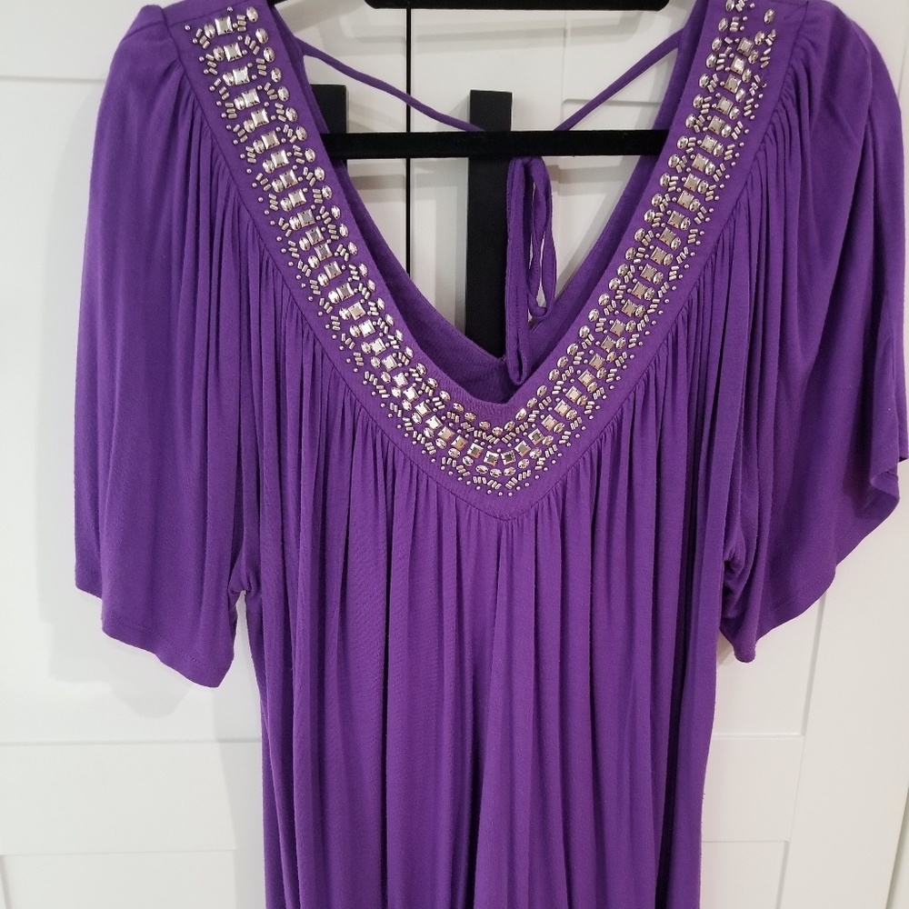 Torrid purple top